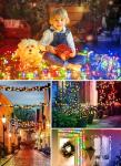 40FT Solar String Lights, 100 LED, 8 Modes