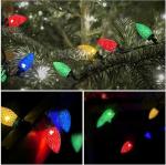 Anycosy 32.8FT Solar C9 Christmas Lights