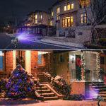 Musical Laser Christmas Lights Projector for Outdoors
