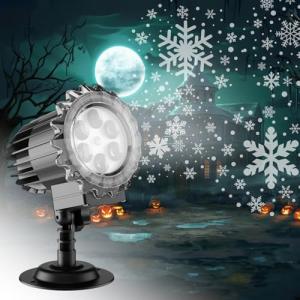 Snowflake Music-Sync Projector Lights for Holidays