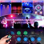 DJBoomy 36 LED Stage Lights with Sound Control