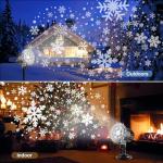 Snowflake Music-Sync Projector Lights for Holidays