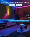 Wohome 16.4ft RGB Neon Music Sync Rope Lights