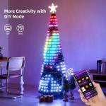 Smart Christmas Tree Lights with 400 RGB LEDs