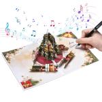 Musical 3D Christmas Tree Popup Card