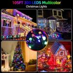 Motion Sensor Music Sync Christmas Lights 108FT 300LED