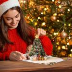 Musical 3D Christmas Tree Popup Card