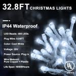 400 LED Music-Synchronized Curtain Fairy Lights