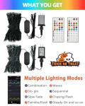 Color Changing LED String Lights for Halloween