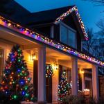 100 Replacement Mini Christmas Light Bulbs, Multi-Colored