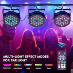 36 RGB LED Stage Lights for Music and Events