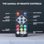 36 RGB LED Stage Lights for Music and Events