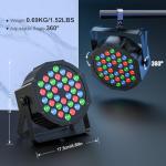 36 RGB LED Stage Lights for Music and Events