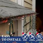 200 Christmas Light Clips for Easy Outdoor Setup