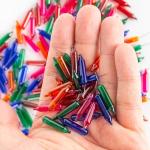 100 Replacement Mini Christmas Light Bulbs, Multi-Colored