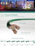 25ft Green Outdoor Extension Cord with 6 Plugs