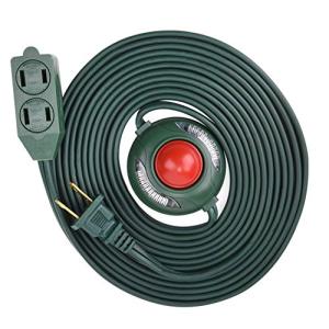 Green 8-Foot Extension Cord with Foot Switch