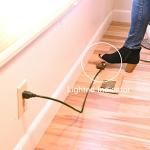 Green 8-Foot Extension Cord with Foot Switch