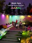 Smart Color Changing Flood Lights, 6 Pack