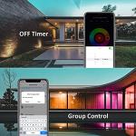 Color Changing Smart Flood Light with Music Sync
