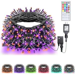 Color Changing Christmas Lights, 66ft 200 LED String