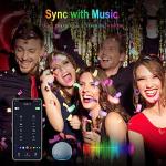 Smart RGB LED Christmas Lights with Music Sync
