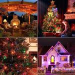 Smart RGB LED Christmas Lights with Music Sync