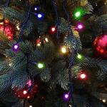 Smart RGB LED Christmas Lights with Music Sync