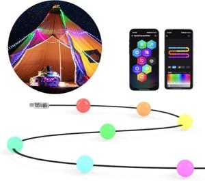 33Ft Smart Globe Music Sync Fairy Lights