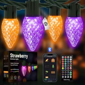 Soiarllt Smart C9 Music Sync Christmas Lights