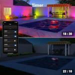 Color Changing LED Flood Lights with Music Sync
