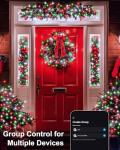 66Ft Smart Fairy Lights with Music Sync