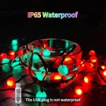 33Ft Smart Globe Music Sync Fairy Lights