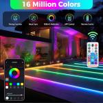 150 LED Solar Rope Lights for Outdoor Fun