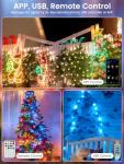 33FT Smart Music Sync Color Changing String Lights