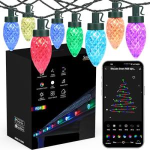 Brizled Color Changing Music Sync Christmas Lights