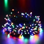 Multicolor Solar Christmas Lights Synchronized to Music