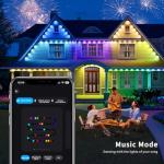BIEKEW Smart Outdoor Music Sync Christmas Lights