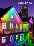 BrizLabs 100ft Smart LED Christmas Music Lights