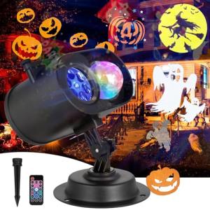 Color-Changing Christmas Projector Lights for Outdoor Use