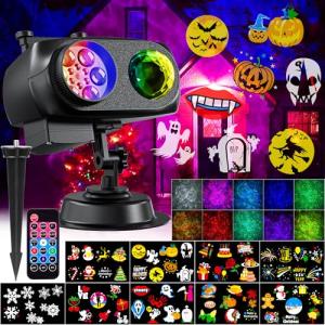 Nazuwke Christmas Projector Lights with Remote Control