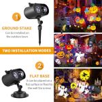 Color-Changing Christmas Projector Lights for Outdoor Use