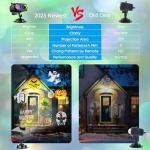 Nazuwke Christmas Projector Lights with Remote Control