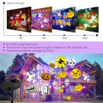 Color-Changing Christmas Projector Lights for Outdoor Use