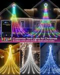23FT Smart RGB Christmas Star String Lights