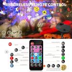 Color-Changing Christmas Projector Lights for Outdoor Use