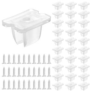 LED Strip Light Clips with Screws - 30 Pack