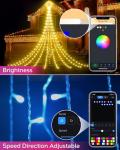 23FT Smart RGB Christmas Star String Lights