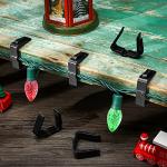 50 Christmas Light Clips for Easy Holiday Decorating