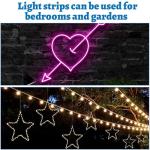 LED Strip Light Clips with Screws - 30 Pack